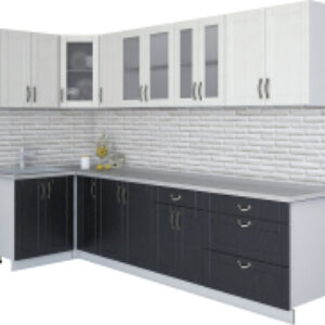 Готовая кухня Мила Крафт 1.2x3.1 21век