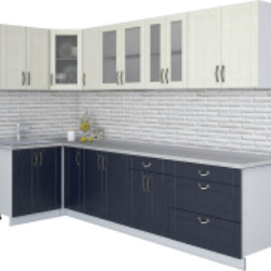 Готовая кухня Мила Крафт 1.2x3.1 21век