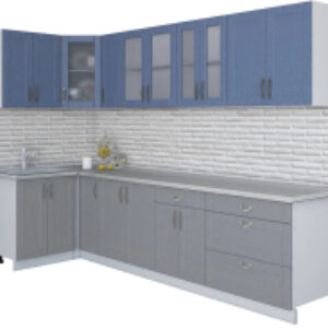 Готовая кухня Мила Крафт 1.2x3.1 21век
