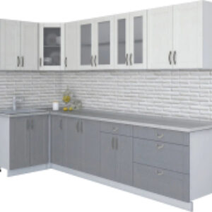 Готовая кухня Мила Крафт 1.2x3.1 21век