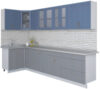 Готовая кухня Мила Крафт 1.2x3.2 21век
