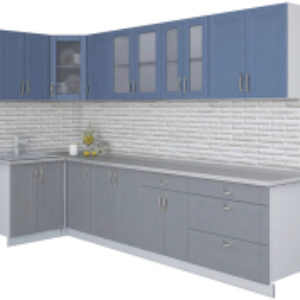 Готовая кухня Мила Крафт 1.2x3.2 21век