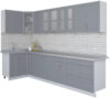 Готовая кухня Мила Крафт 1.2x3.2 21век