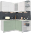Готовая кухня Мила Матте 1.5x1.6 А правая 21век