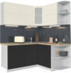 Готовая кухня Мила Матте 1.5x1.7 А правая 21век