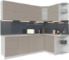 Готовая кухня Мила Матте 1.5x2.4 А правая 21век