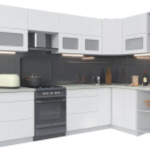 Готовая кухня Мила Матте 1.5x2.9 Б правая 21век