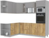 Готовая кухня Мила 1.68x2.4 левая без столешницы 21век