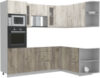 Готовая кухня Мила 1.68x2.4 правая без столешницы 21век