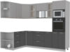 Готовая кухня Мила 1.68x2.6 левая без столешницы 21век