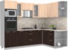 Готовая кухня Мила 1.68x2.6 правая 21век