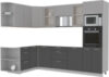 Готовая кухня Мила 1.68x2.8 левая без столешницы 21век