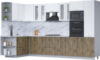 Готовая кухня Мила 1.68x3.4 левая 21век