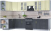 Готовая кухня Мила Шато 1.7x3.3 левая 21век