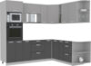 Готовая кухня Мила Лайт 1.88x2.4 правая без столешницы 21век