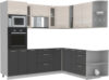 Готовая кухня Мила 1.88x2.4 правая без столешницы 21век
