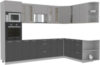 Готовая кухня Мила 1.88x3.0 правая без столешницы 21век