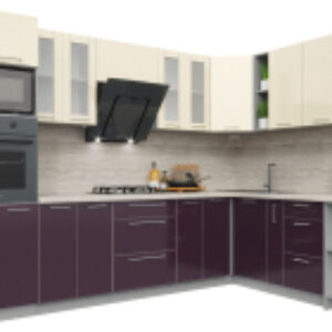 Готовая кухня Мила Пластик 1.88x3.0 правая 21век