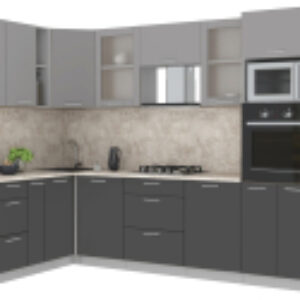 Готовая кухня Мила 1.88x3.2 левая 21век