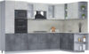 Готовая кухня Мила 1.88x3.2 правая 21век