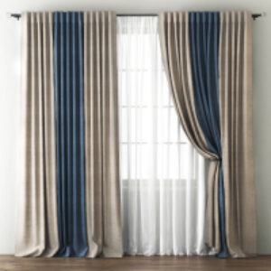 Комплект штор Кирстен 340x250 с подхватами 21век