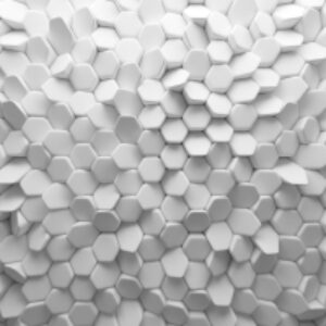 Фотообои листовые 3D Соты хаос 21век