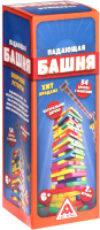 Настольная игра Падающая башня с фантами / 753774 21век