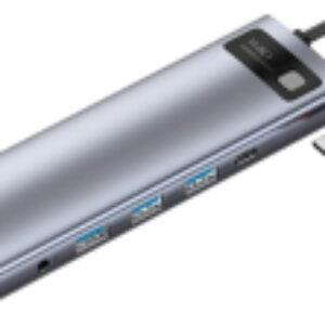 Док-станция для ноутбука Metal Gleam Series 11-in-1 Type-C / CAHUB-CT0G 21век