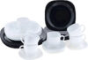 Набор столовой посуды Carine black white N1500 21век