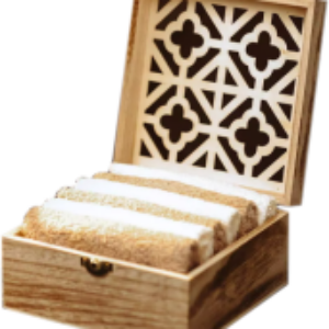 Набор полотенец Case Natural 30x30 / 8680943109101 21век