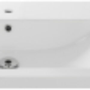 Умывальник со смесителем Como 80 / S-UM-COM80/1-w + 63050 21век