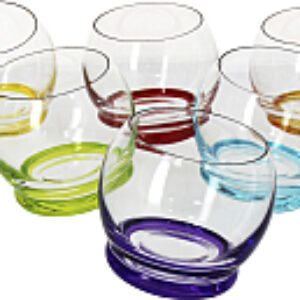 Набор стаканов Crystal Crazy 25250/D4718/390 21век
