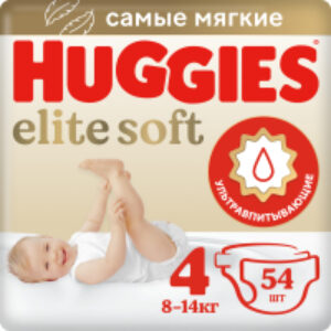 Подгузники детские Elite Soft 4 Mega 21век