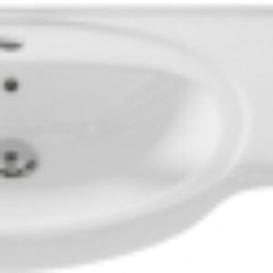 Умывальник со смесителем Erica 80 / S-UM-ERI80-1-W + 63050 21век