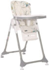 Стульчик для кормления Felicita White Africa Leather / 10100422318 21век
