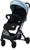 Детская прогулочная коляска Fiorano Black Silver Blue / 10021492124 21век