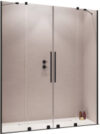 Душевая дверь Furo DWD 150 Black / 10108413-54-01 + 10111367-01-01 21век