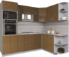 Готовая кухня Мила Gloss 1.68x2.4 правая 21век