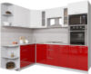 Готовая кухня Мила Gloss 1.68x2.4 левая 21век