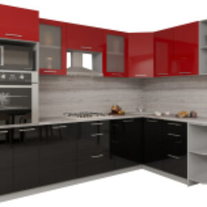 Готовая кухня Мила Gloss 1.68x2.8 правая 21век