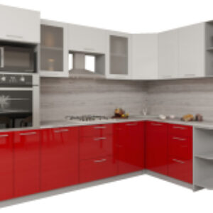 Готовая кухня Мила Gloss 1.68x2.8 правая 21век