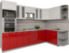 Готовая кухня Мила Gloss 1.68x3.0 правая 21век