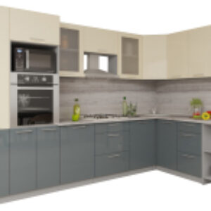 Готовая кухня Мила Gloss 1.68x3.2 правая 21век