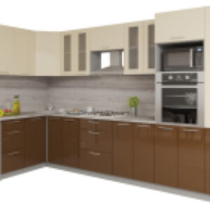 Готовая кухня Мила Gloss 1.68x3.4 левая 21век