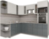 Готовая кухня Мила Gloss 1.88x2.4 левая 21век