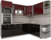 Готовая кухня Мила Gloss 1.88x2.4 правая 21век