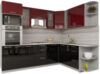 Готовая кухня Мила Gloss 1.88x2.6 правая 21век