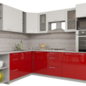 Готовая кухня Мила Gloss 1.88x2.6 левая 21век