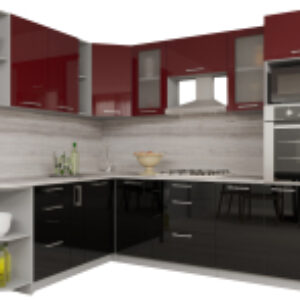 Готовая кухня Мила Gloss 1.88x2.6 левая 21век