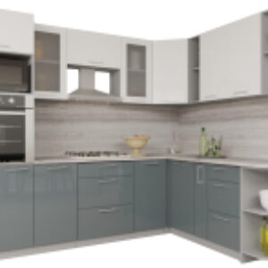 Готовая кухня Мила Gloss 1.88x2.6 правая 21век